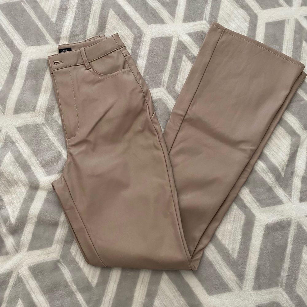 BNWT River Island faux leather pants sz 0